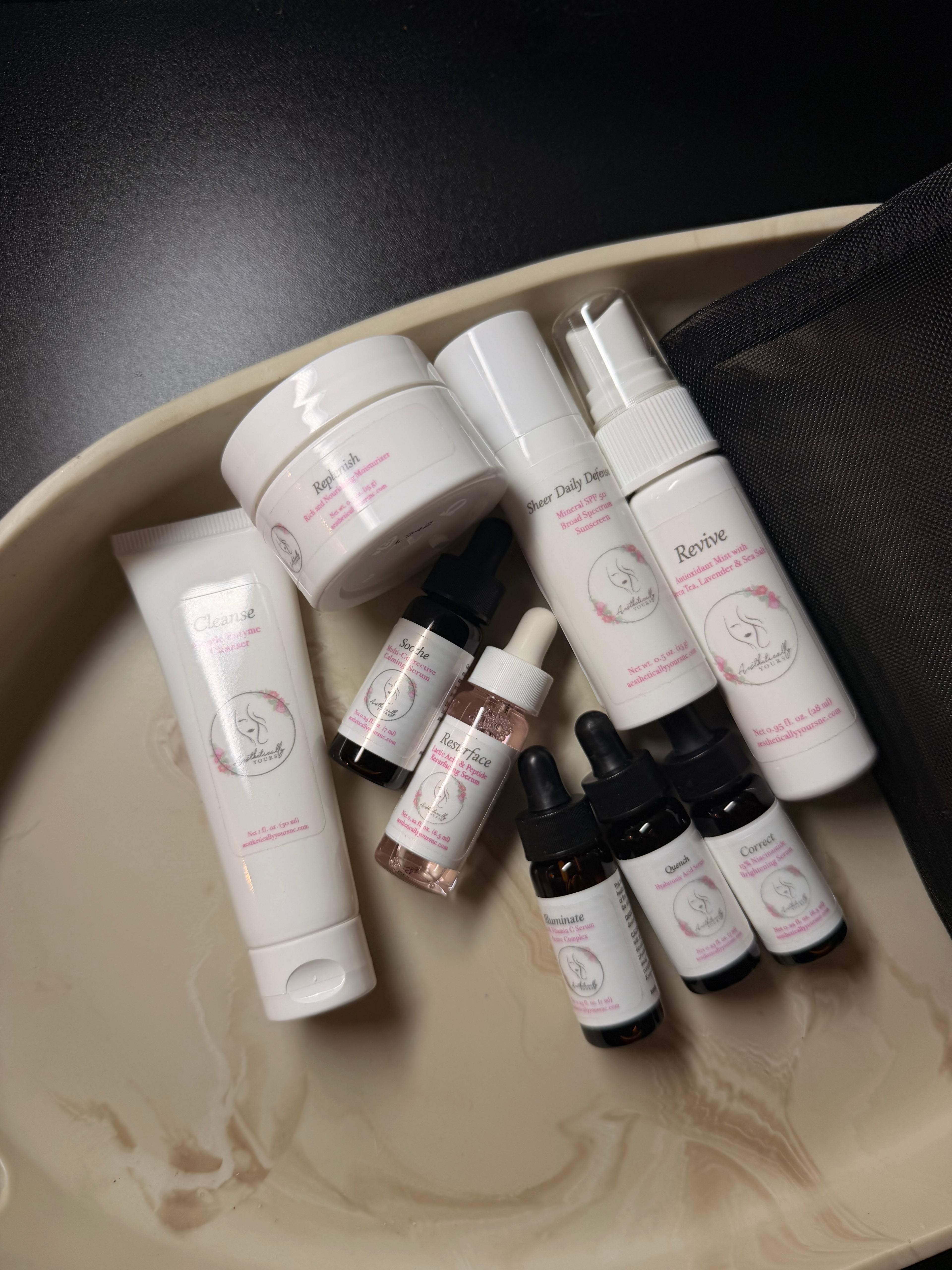 Aesthetically Yours®  Skincare Travel Kit